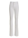 L Agence Ruth High-rise Straight-leg Jeans In White