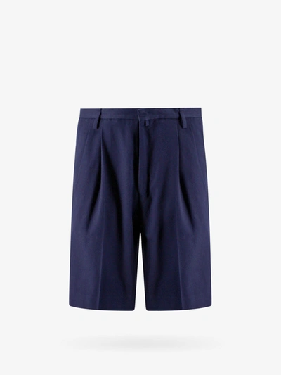 Corneliani Bermuda Shorts In Blue