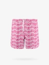 Gcds Abstract-print Swim Shorts In Pink