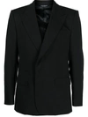 Dolce & Gabbana Black Wool Single Breasted Blazer V In Black