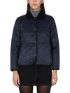 Barbour Clydebank Quilted Jacket In Blue