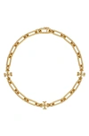 TORY BURCH ROXANNE CHAIN COLLAR NECKLACE