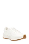 Dolce Vita Bettie White Lace-up Sneakers In White