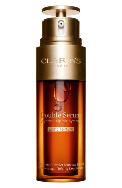 CLARINS DOUBLE SERUM LIGHT TEXTURE FIRMING & SMOOTHING ANTI-AGING CONCENTRATE, 1.7 OZ