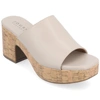 Journee Collection Collection Women's Tru Comfort Foam Astter Sandals In Gray
