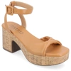 Journee Collection Collection Women's Tru Comfort Foam Eianna Sandals In Multi