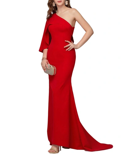 Silvia Rufino Maxi Dress In Red