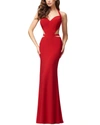 Silvia Rufino Maxi Dress In Red