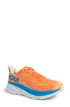 Hoka Clifton 9 1132210-voim Mens Us 10.5 Orange Running Shoes Eee4267 In Vibrant Orange / Impala