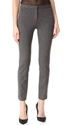 Kobi Halperin Alexandra Double-knit Pants In Dark Grey Melange