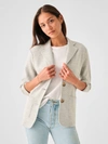 Faherty Inlet Blazer In Heather Grey