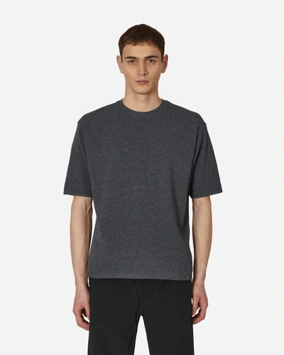 Nike Tech Pack Engineered Knit Short-sleeve Sweater Grey In Multicolor