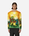 STOCKHOLM SURFBOARD CLUB FITTED AIRBRUSH FLOWERS T-SHIRT MULTICOLOR