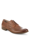 JOHN VARVATOS Lace-Up Leather Oxfords,0400093879235