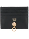 FENDI black branded cardholder,8M0269SME12010877