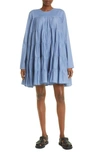 MERLETTE SOLIMAN TIERED MINIDRESS