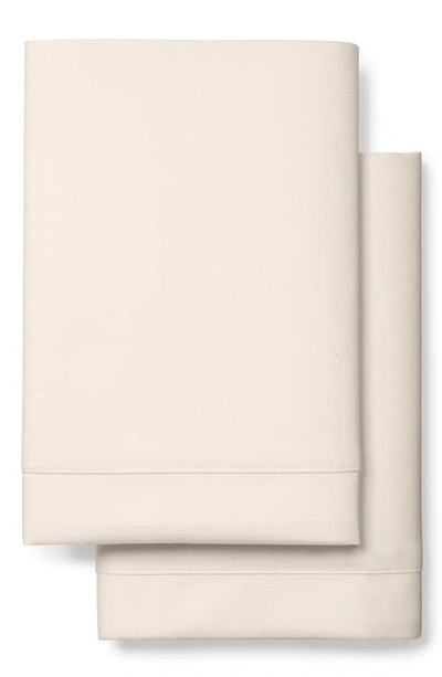 BOLL & BRANCH BOLL & BRANCH SET OF 2 SIGNATURE HEMMED PILLOWCASES
