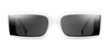 Tiffany & Co 0tf4197 8357s4 Rectangle Sunglasses In Grey