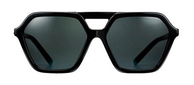 Tiffany & Co 0tf4198 8001s4 Geometric Sunglasses In Grey