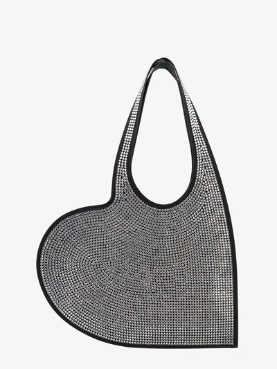 Coperni Rhinestone-embellished Shoulder Bag In Black