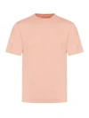 Ten C Cotton Jearsey T-shirt In Pink & Purple