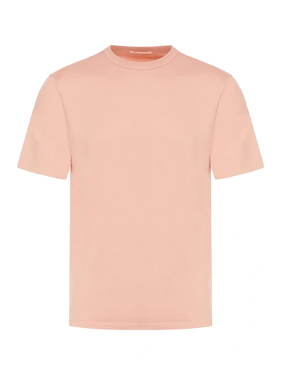 Ten C Short Sleeve T-shirt In Pink & Purple