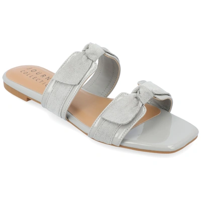Journee Collection Collection Women's Tru Comfort Foam Ireanna Sandals In Gray