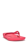 Fitflop Iqushion Sparkle Flip-flops In Pop Pink