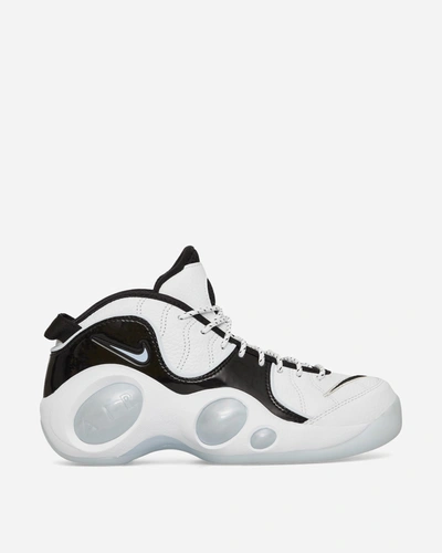 Nike Air Zoom Flight 95 Basketball Sneaker In White/multi-color-black-football Grey-racer Blue