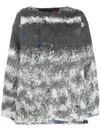 Vitelli Reversible Doomboh Sweater Clothing In Moke On (lilac Plant) Silk
