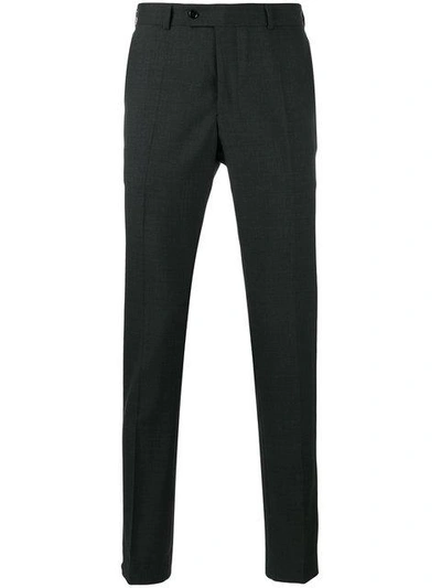 Mp Massimo Piombo Skinny Tailored Trousers - Grey