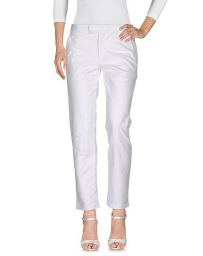 Isabel Marant Denim Trousers In White
