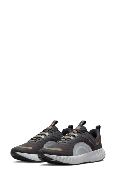 Nike Women's Escape Run 2 Road Running Shoes In Smoke Grey/ Olive/ Silver