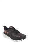 Hoka Clifton Running Shoe In Copper/black