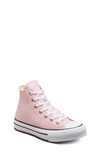 Converse Kids' Chuck Taylor® All Star® Eva Lift High Top Platform Sneaker In Sunrise Pink/ White/ Black