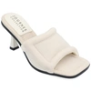 Journee Collection Addriel Slide Sandal In Beige
