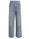 Agolde Jeans 'low Rise Baggy' In Blue