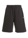 Ambush Embroidered Logo Bermuda Shorts Bermuda And Short Gray In Gray
