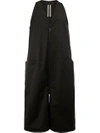 RICK OWENS CROPPED SLEEVELESS JUMPSUIT,RR17S9502DT11922646