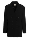 Khaite 'tanner' Blazer Jacket In Black