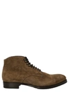 LIDFORT LIDFORT SUEDE LACE-UP ANKLE BOOTS