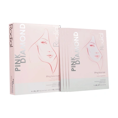 Rodial Pink Diamond Lifting Mask Box 80ml In 4 Count