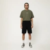 AFENDS RECYCLED BAGGY ELASTIC WAIST SHORTS