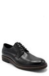 Aston Marc Monaco Plain Toe Derby In Black