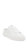 Stuart Weitzman Skater Mule Sneaker In White