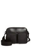 SAINT LAURENT CITY NYLON CROSSBODY CAMERA BAG