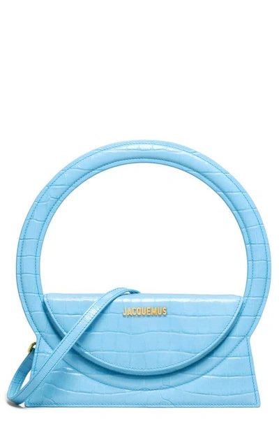 Jacquemus Le Sac Rond Tote Bag In Blue | ModeSens