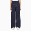 SUNNEI BLUE COTTON BAGGY TROUSERS,CRTWMBOT033COT036/M_SUNNE-0095_323-L