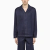 Sunnei Blue Shirt With Stitching In Blue