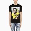 Dsquared2 Bob Marley Cotton Jersey T-shirt In Black